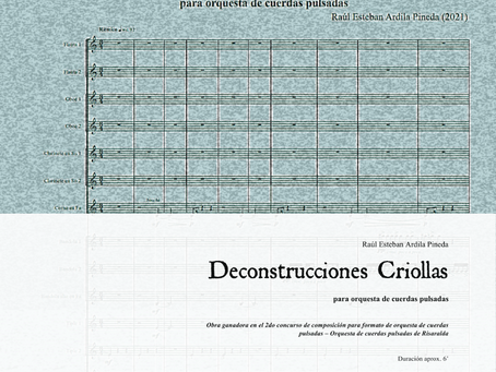 ¡Estreno de "Deconstrucciones Criollas"!