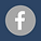 Grey Facebook Icon