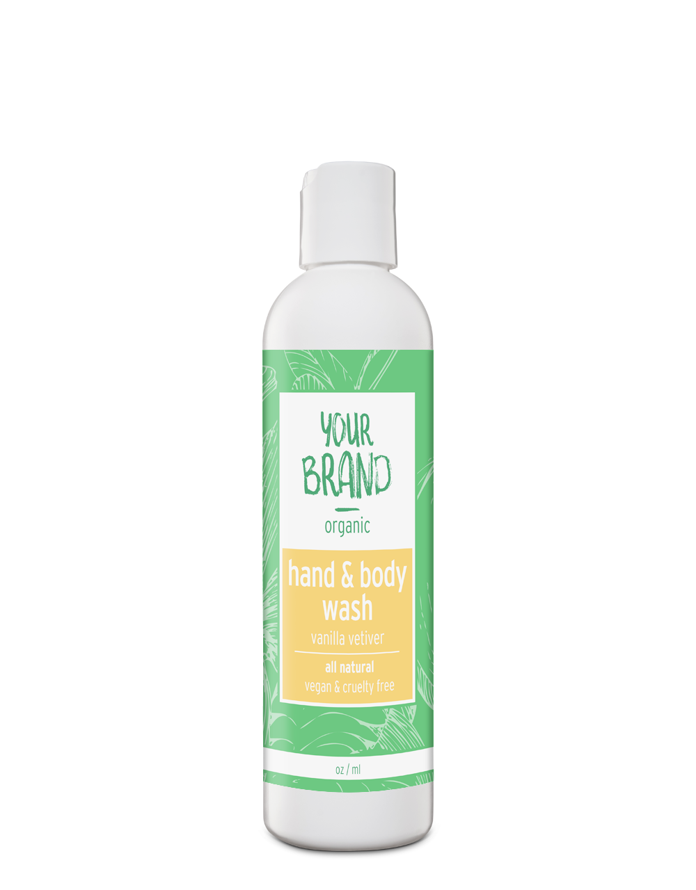 Vanilla Vetiver » Hand & Body Eco Wash