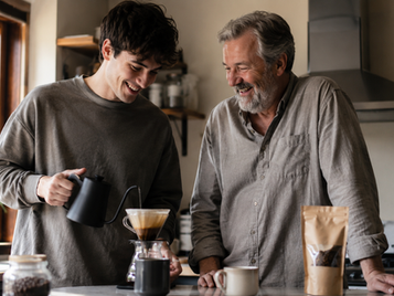 How Much Should You Spend on a Father's Day Gift? featured image father and son making coffee