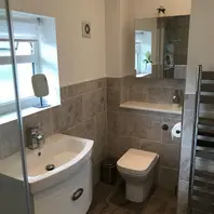 Bathroom newly renovated