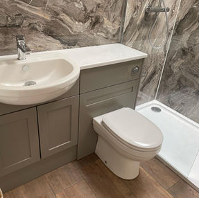 Interior of a bathroom