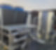 Industrial cooling system on rooftop