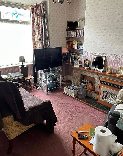 Special care after living room clean