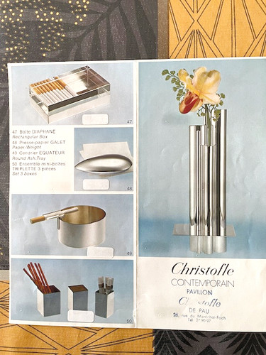 ORFEVRERIE CHRISTOFLE – GIO PONTI – Vase Orgue – c. 1957 | Art