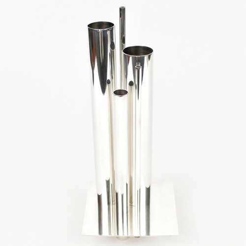 ORFEVRERIE CHRISTOFLE – GIO PONTI – Vase Orgue – c. 1957 | Art