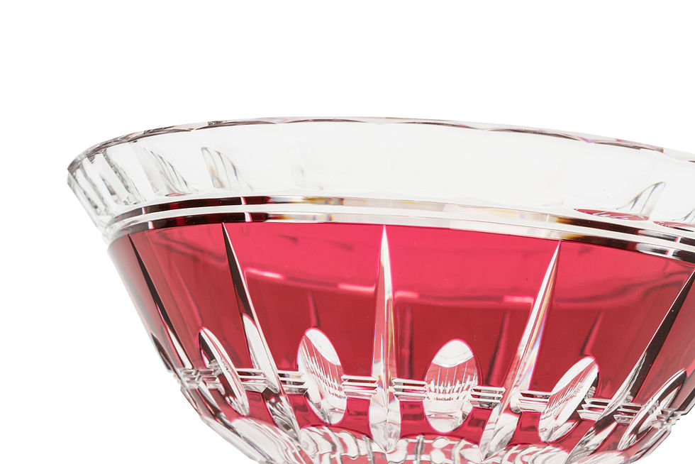 Thumbnail: VAL SAINT-LAMBERT – JOSEPH SIMON – Coupe Solon - Doublé Rouge - Marque à la past