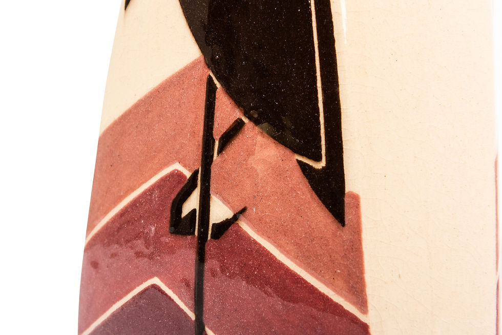 Thumbnail: SIMONE LARRIEU – Vase Marabout - c.1935 -