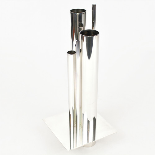 ORFEVRERIE CHRISTOFLE – GIO PONTI – Vase Orgue – c. 1957 | Art