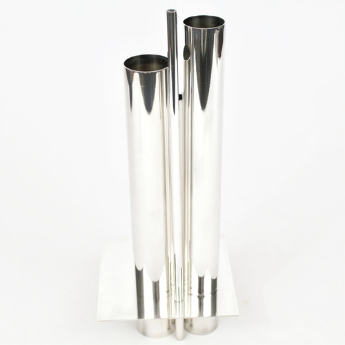 ORFEVRERIE CHRISTOFLE – GIO PONTI – Vase Orgue – c. 1957 | Art