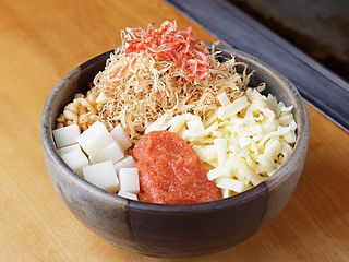 めんたいもちチーズもんじゃ