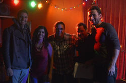 Alex Brown, Ana Díaz, Benjamin WillisMike Eckroth, Juan Felipe Mayorga en Terraza 7