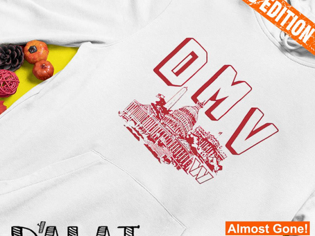 Official Washington Commanders Dmv shirt