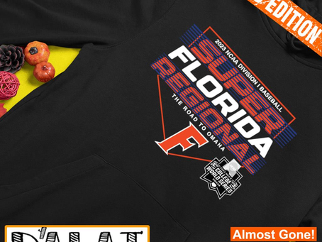 Official Florida Gators 2023 Ncaa DI baseball Super Regional the road to Omaha College World series