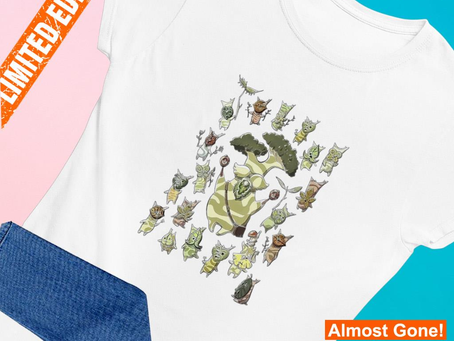 Top Zelda Korok shirt