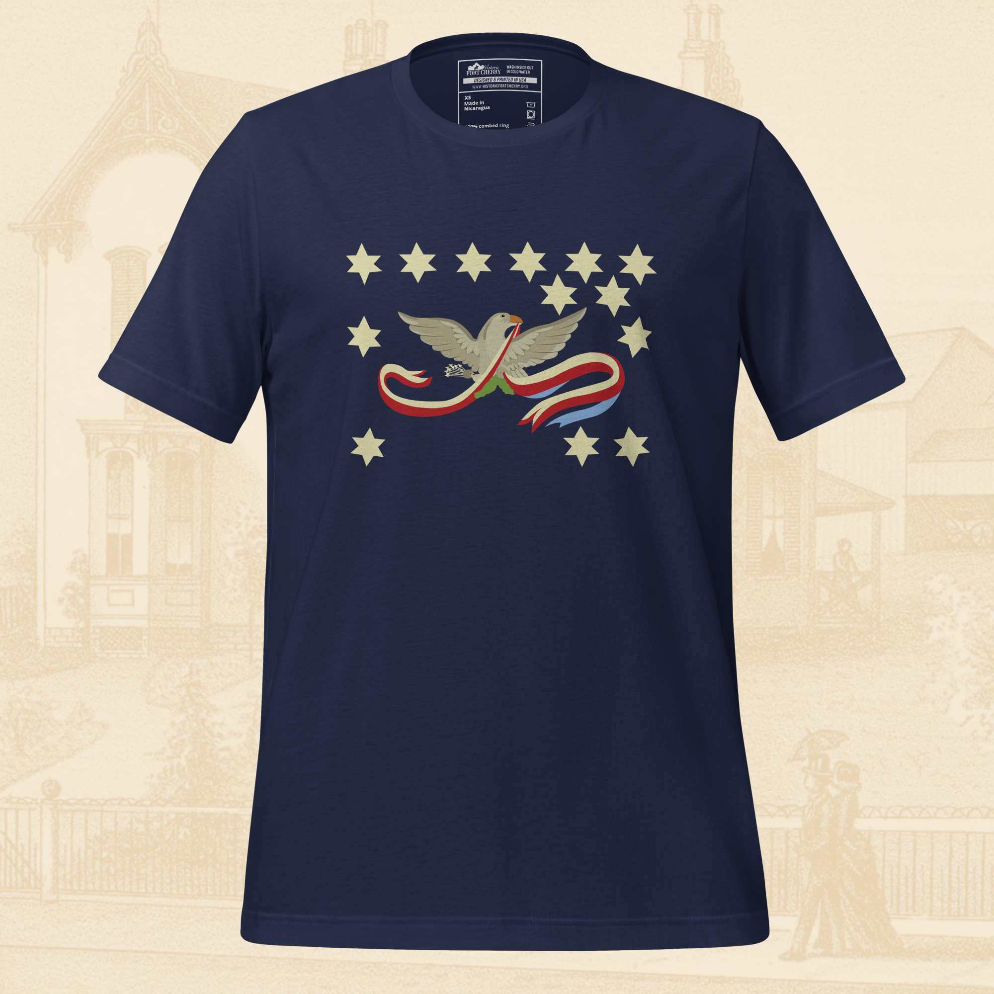 Whiskey Rebellion Eagle Flag T-Shirt