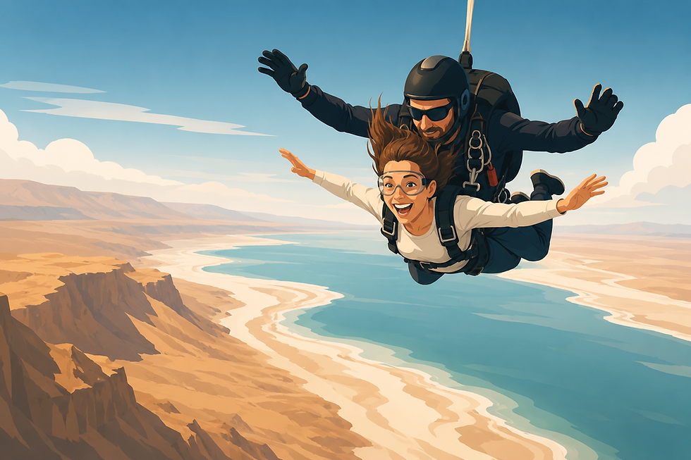 Skydiving at the Dead Sea: Everything You Need to Know Before You Jump