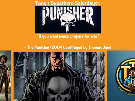 Tony's Superhero Saturdays™: Frank Castle, Reloaded: The Punisher’s Origin, Evolution, and Cultural Gravity