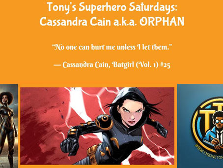 Tony's Superhero Saturdays: Cassandra Cain a.ka. ORPHAN — The Silent Shadow of Justice
