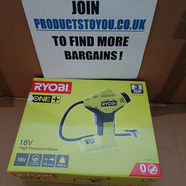 RYOBI ONE+ 18V High Pressure Inflator box, JOIN PRODUCTSTOYOU.CO.UK TO FIND MORE BARGAINS!