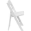 Thumbnail: White Padded Resin Chair