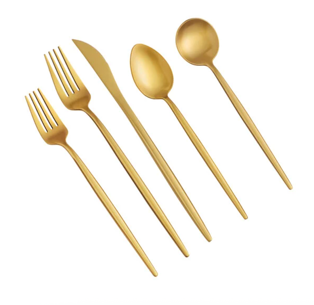 The Laura Flatware 5 Piece Set
