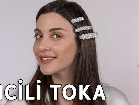 1TL’YE YENİ TREND İNCİLİ TOKA! 🐚 KENDİN YAP
