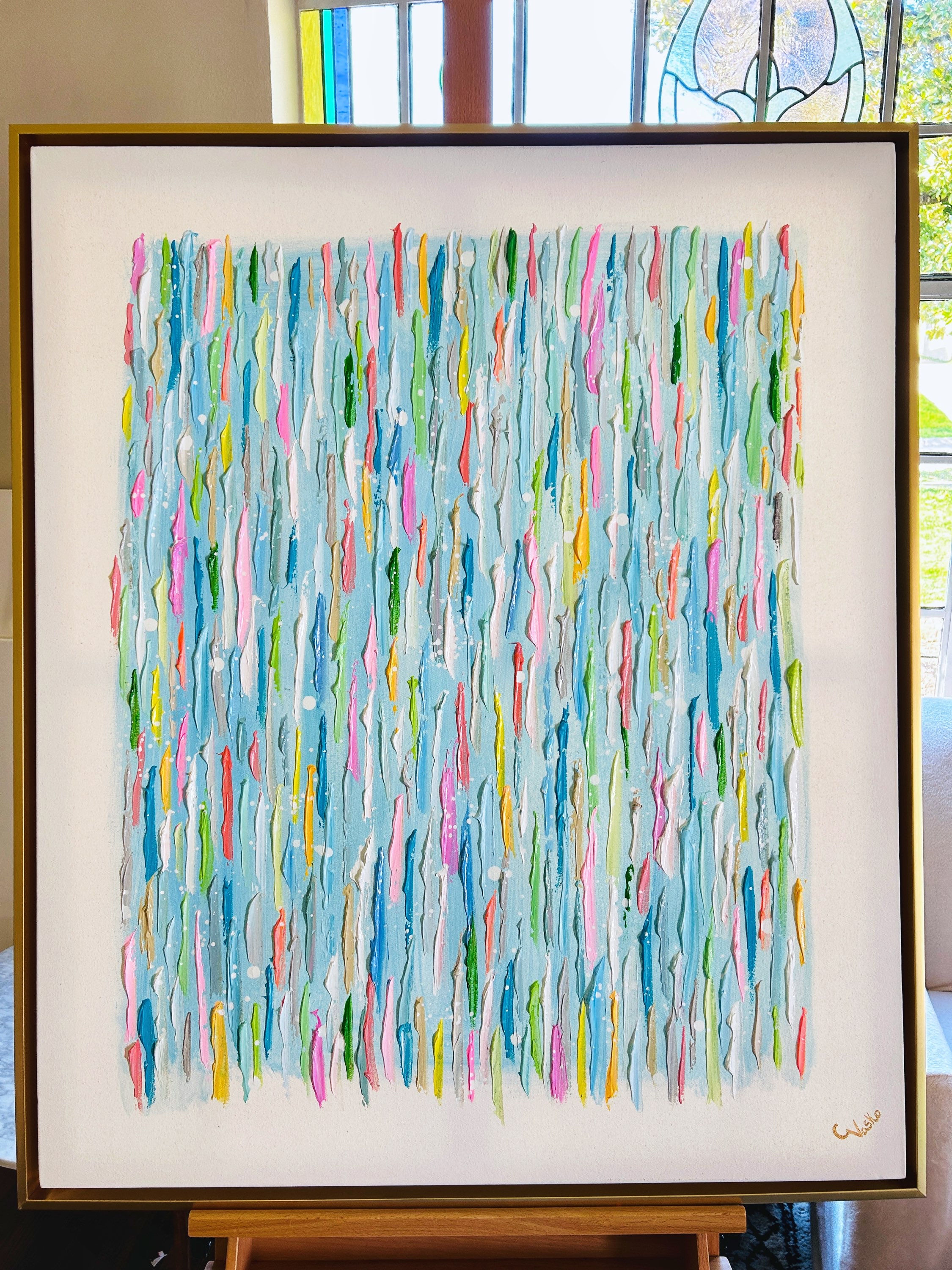 24”x 36” Effervescent- Unruffled 