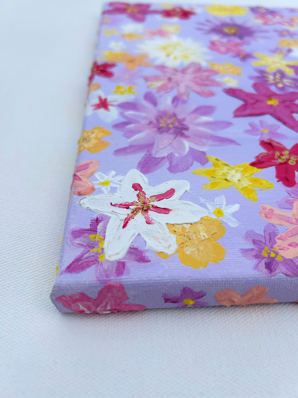 Thumbnail: 12”x 12” That Floral Feeling-framed 