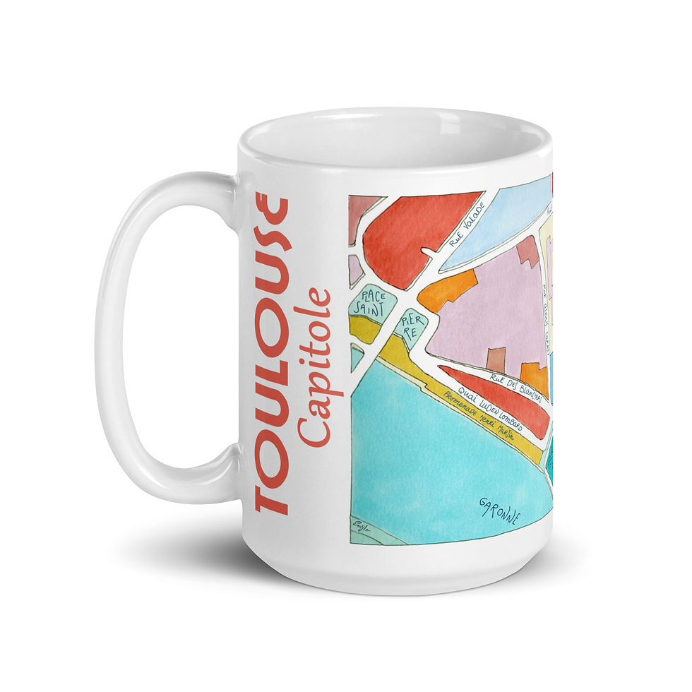 Miniature : Mug illustré Capitole Toulouse Emylo