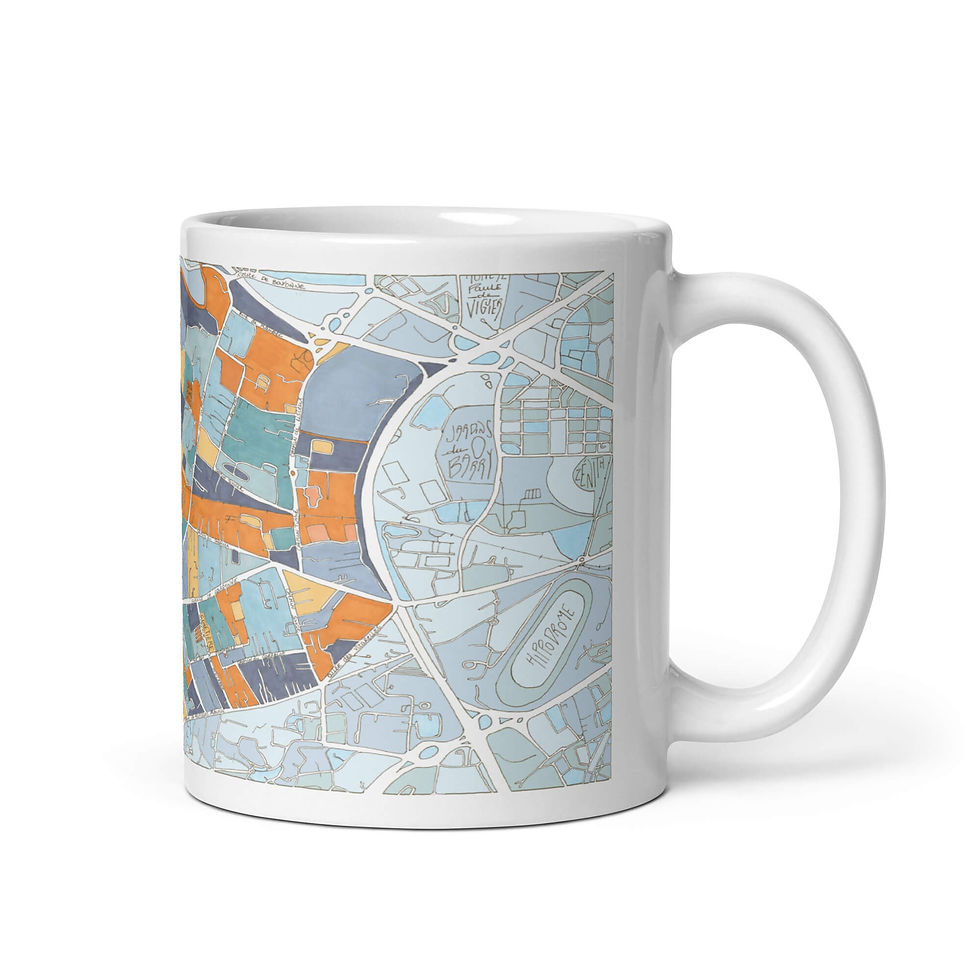 Miniature : Mug illustré Toulouse Lardenne par Emylo