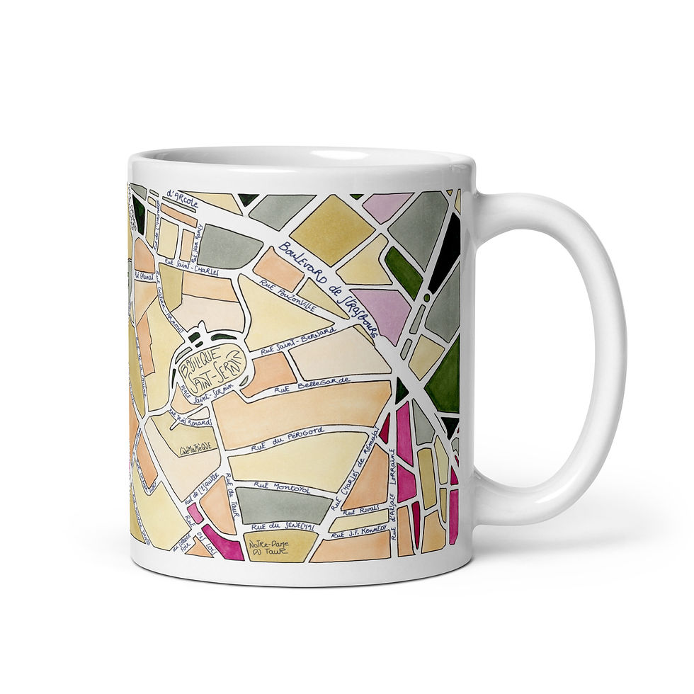 Mug illustré Toulouse Arnaud Bernard Emylo