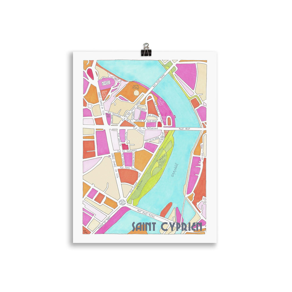 Miniature : Affiche Toulouse Saint-Cyprien EmYLo