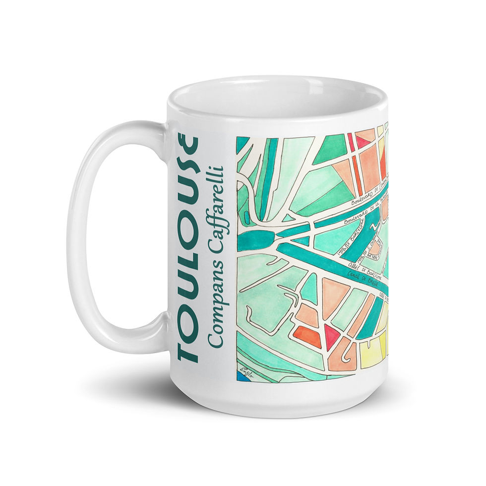 Miniature : Mug illustré Toulouse Compans Emylo