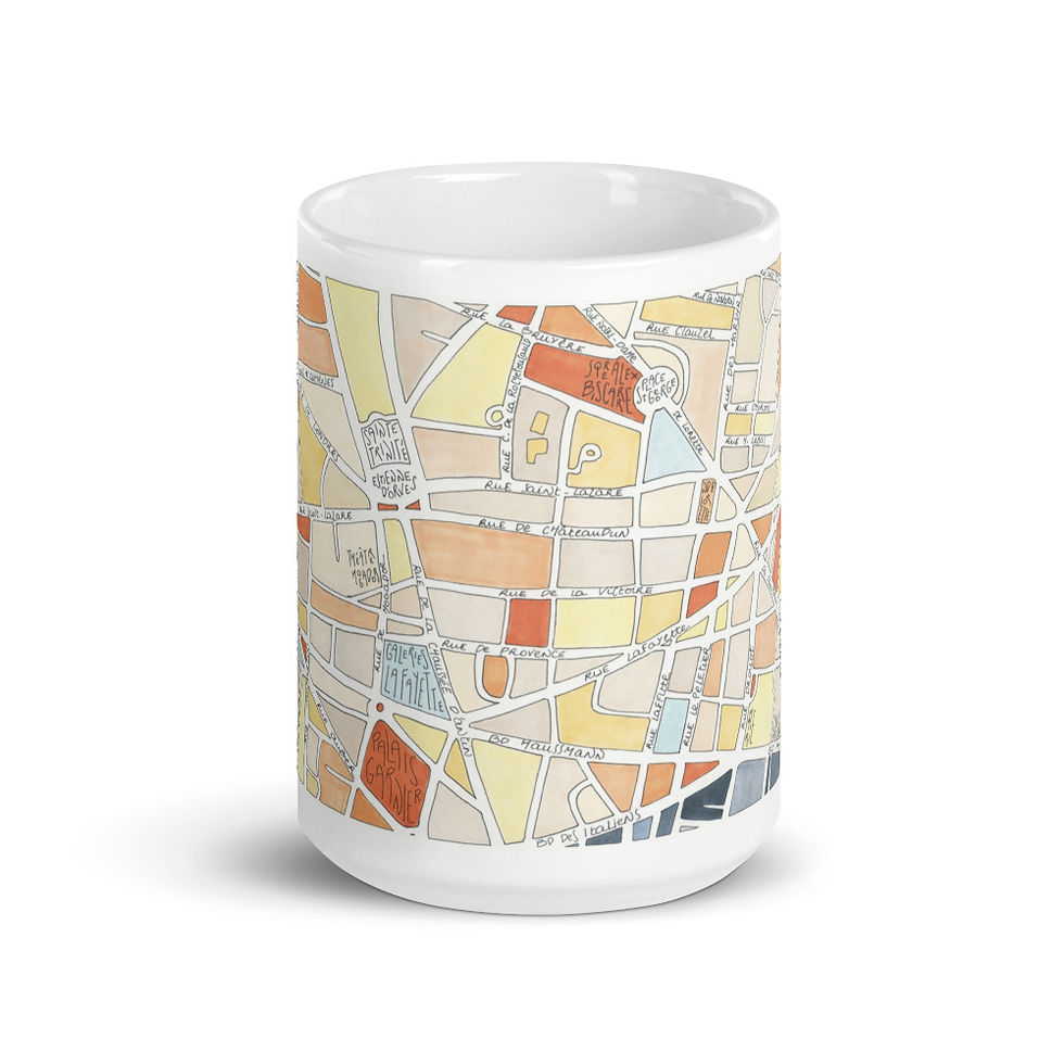 Miniature : Mug illustré Paris 9ème