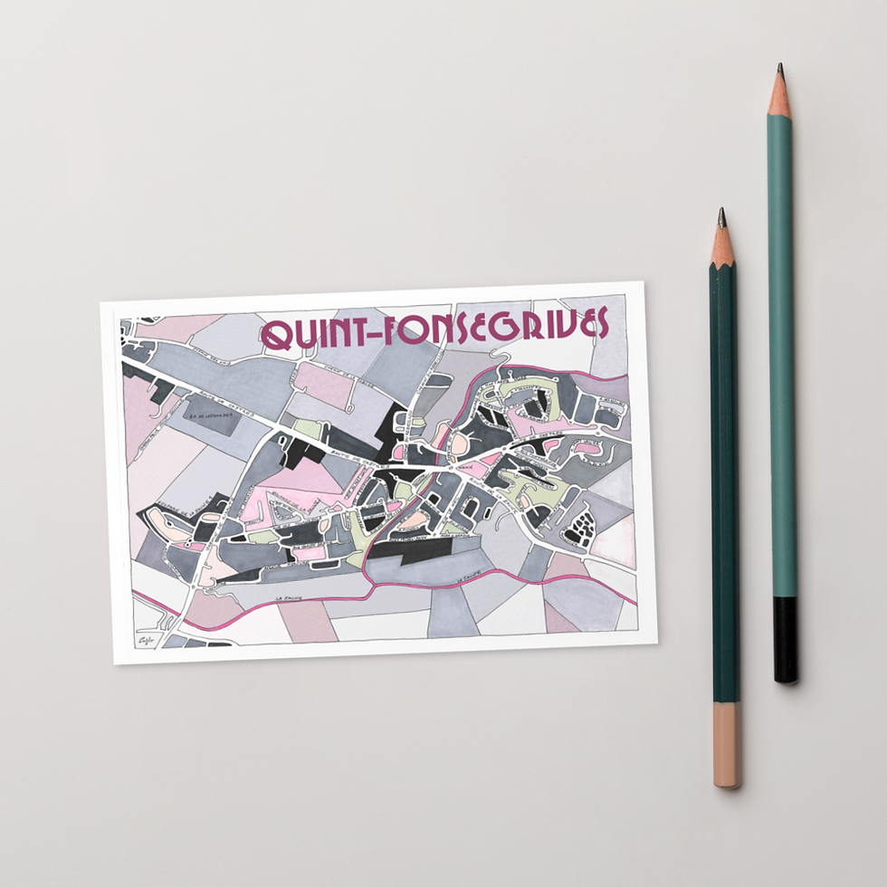 Carte postale Quint Fonsegrives Emylo