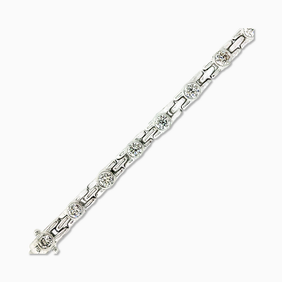 Diamond Bracelet White Gold