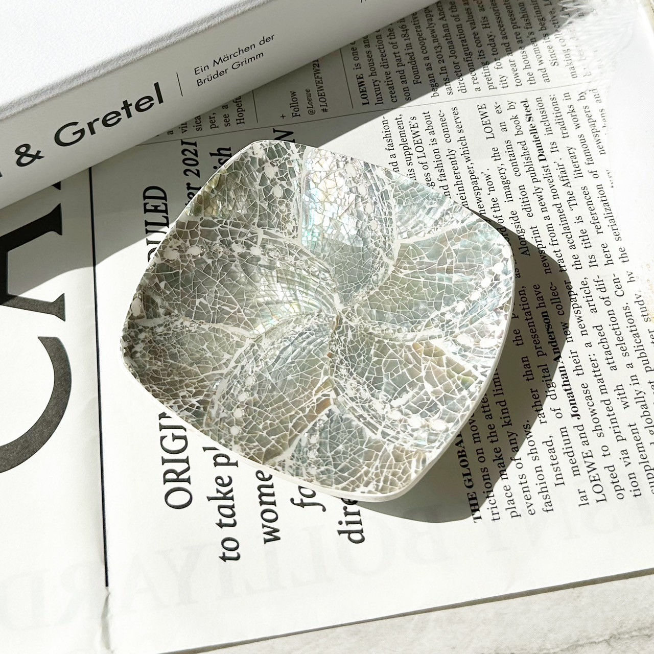 プルメリアトレイ【square】