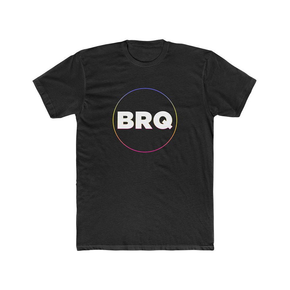 Thumbnail: BRQ Masculine Presenting Cotton Crew Tee