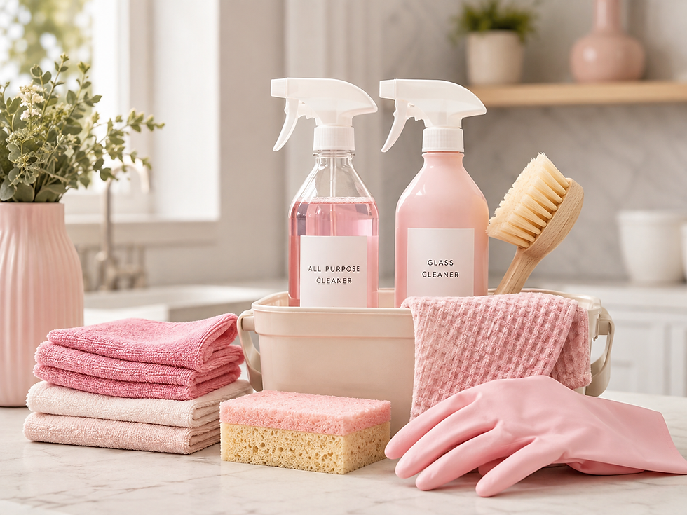 Cleaning supplies