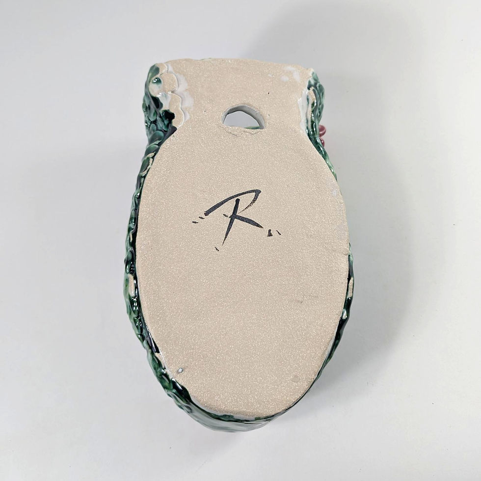 Thumbnail: Natural Woman Ceramic Wall Vase Sculpture