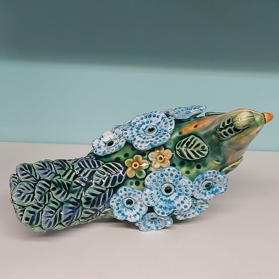 Thumbnail: Peace Dove with Blue Wings.