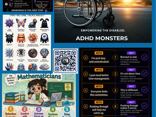 🎙️ ADHD MONSTERS ♿️