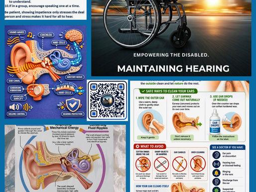 🔊 MAINTAINING HEARING ♿️