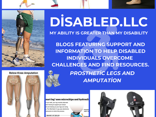 🎙️ PROSTHETIC LEGS AND AMPUTATION ♿️