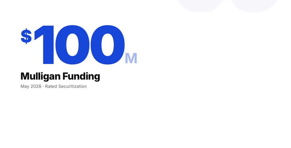 Q2 2026 MCA capital raises report showing the top five deals