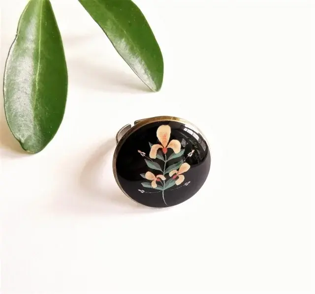 Bague 18 mm Orchid