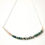 Miniature : Collier Carlotina en pierres fines