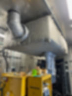 Rectangular exhaust silencer