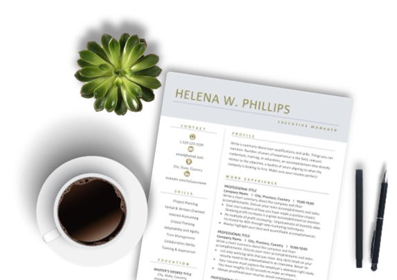 CoBlack creates custom resume automatically. The image shows CVs and resume built automatically.